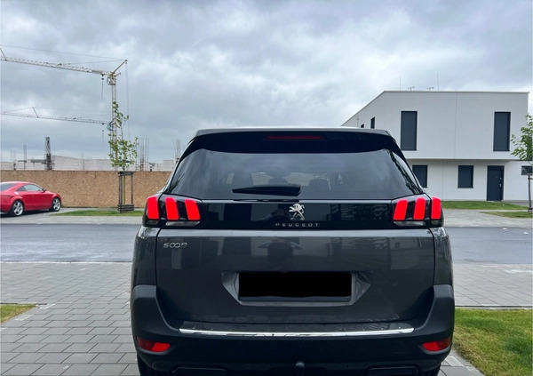 Peugeot 5008 cena 59500 przebieg: 175000, rok produkcji 2018 z Wrocław małe 254